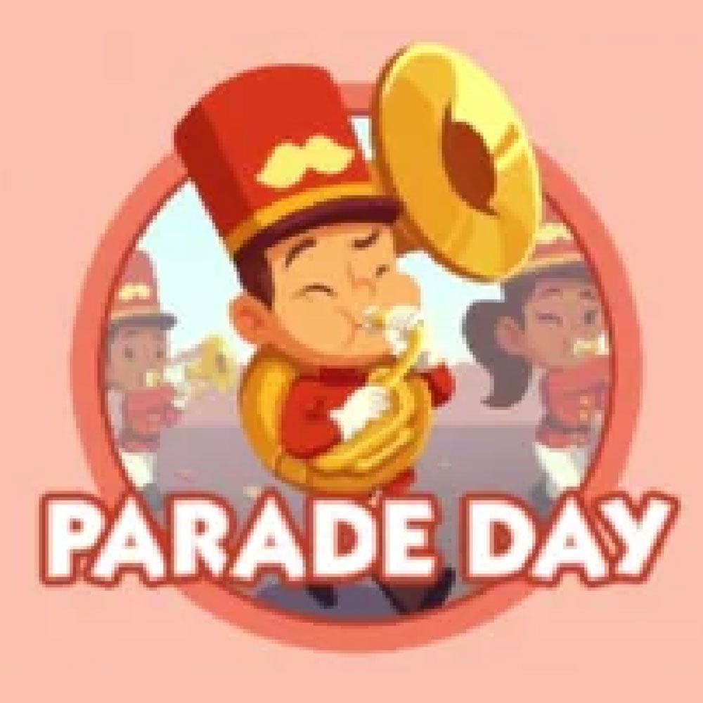 Set 9 PARADE DAY Monopoly Go Sticker