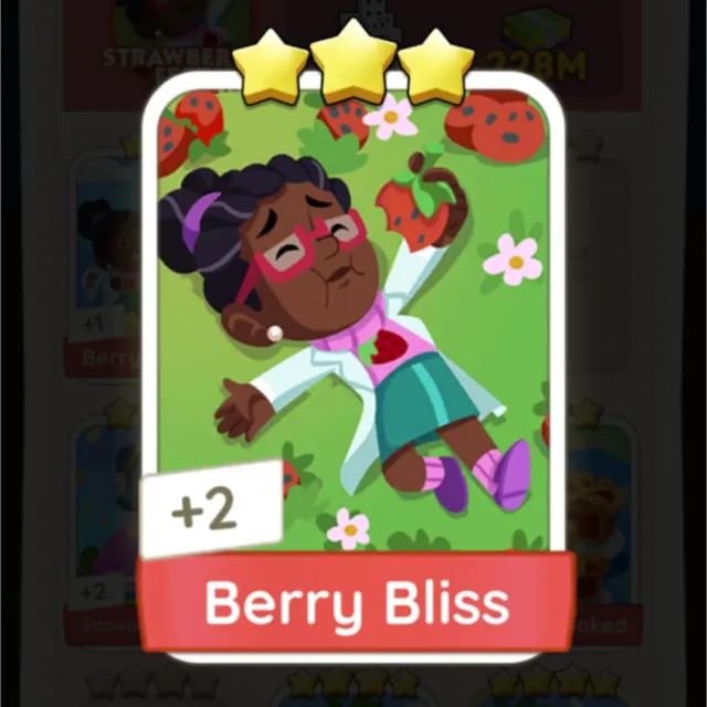 Set12 Berry Bliss,Monopoly Go Sticker,Set12:5