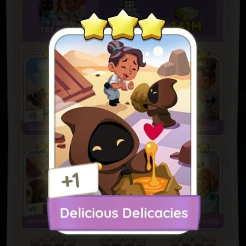 Set14 Delicious Delicacies,Monopoly Go Sticker,Set14:4