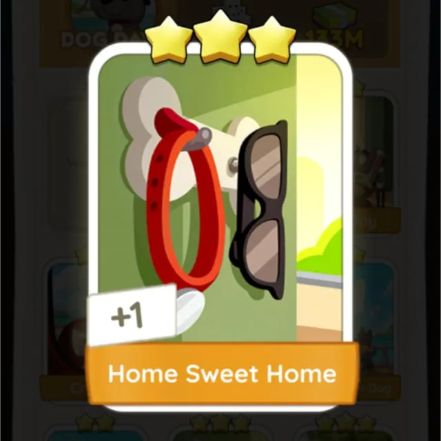 Set7 Home Sweet Home,Monopoly Go Sticker,Set7:8