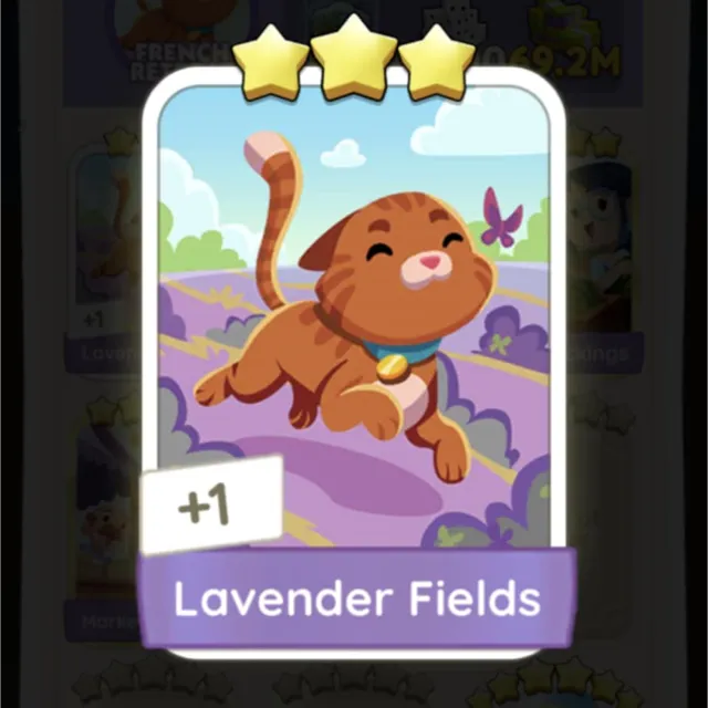 Set18 Lavender Fields,Monopoly Go Sticker,Set18:1