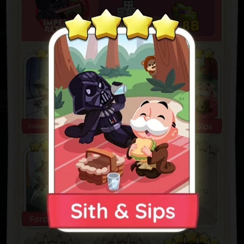 Set18 Sith & Sips,Monopoly Go Sticker,Set18:3