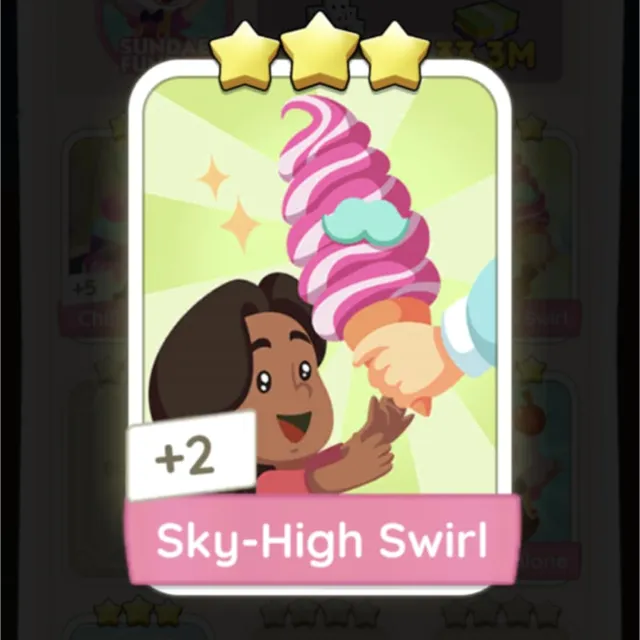 Set11 Sky-High Swirl,Monopoly Go Sticker,Set11:3