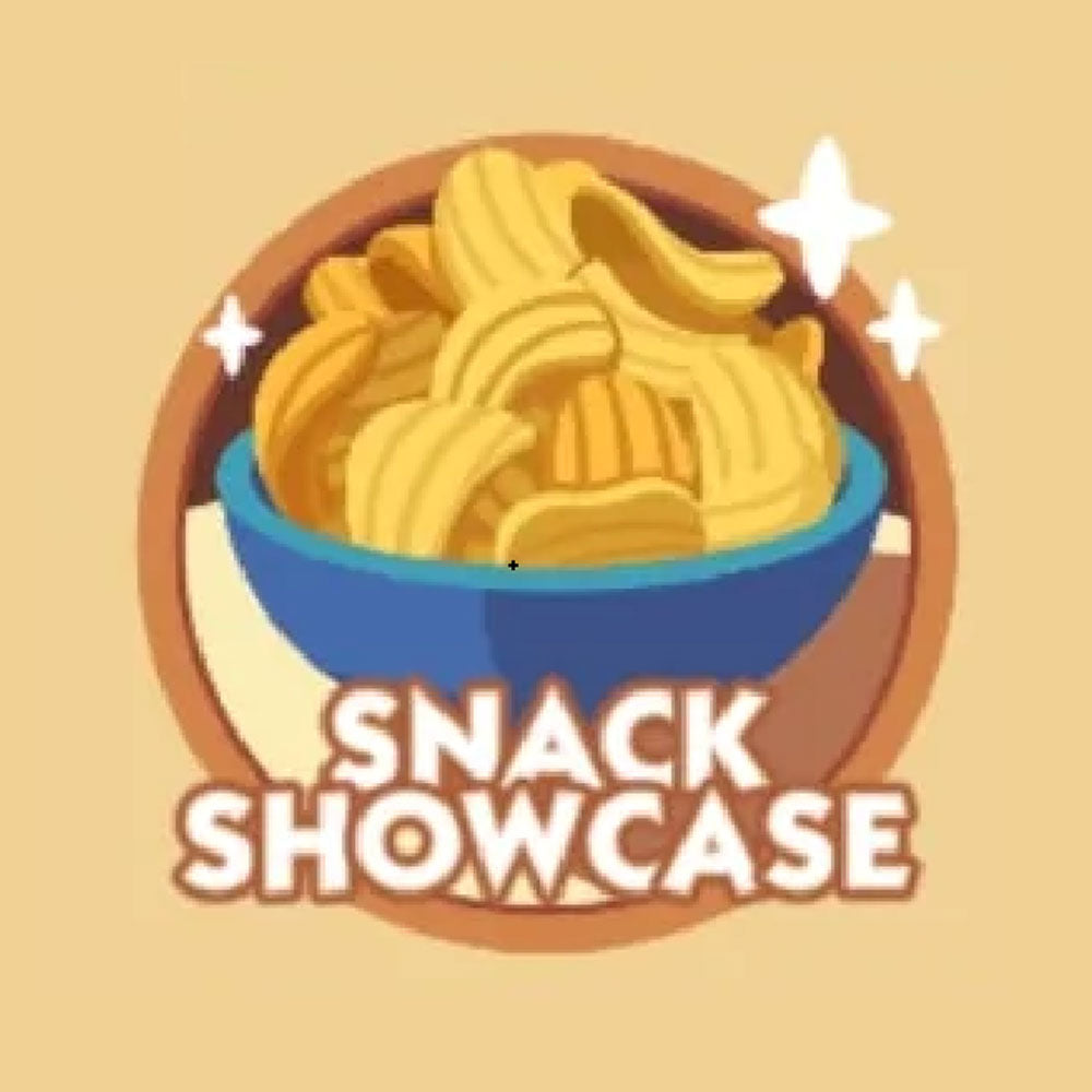 Set 10 SNACK SHOWCASE Monopoly Go Sticker