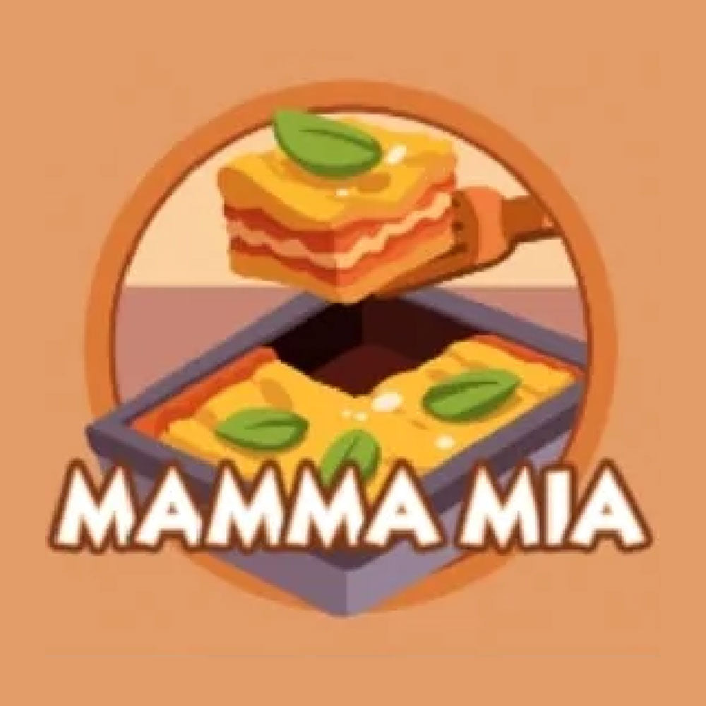 Set 12 MAMMA MIA Monopoly Go Sticker
