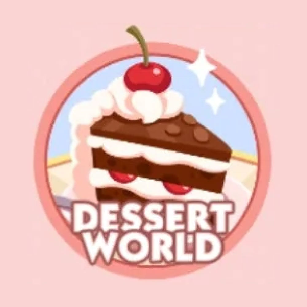Set 13 DESSERT WORLD Monopoly Go Sticker