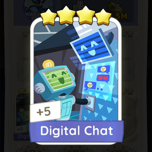 Set16 Digital Chat,Monopoly Go Sticker,Set16:4