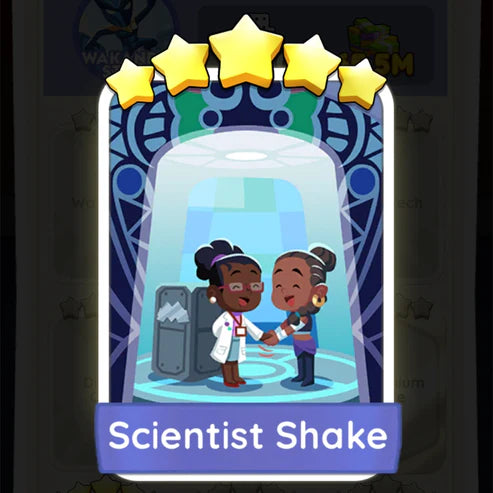 Set16 Scientist Shake,Monopoly Go Sticker,Set16:7