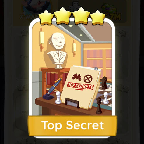 Set17 Top Secret,Monopoly Go Sticker,Set17:2