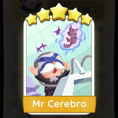 Set17 Mr Cerebro,Monopoly Go Sticker,Set17:5