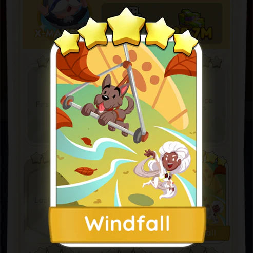 Set17 Windfall,Monopoly Go Sticker,Set17:6