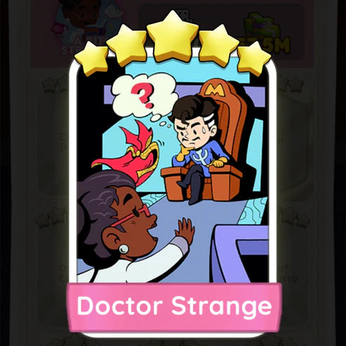 Set18 Doctor Strange,Monopoly Go Sticker,Set18:5