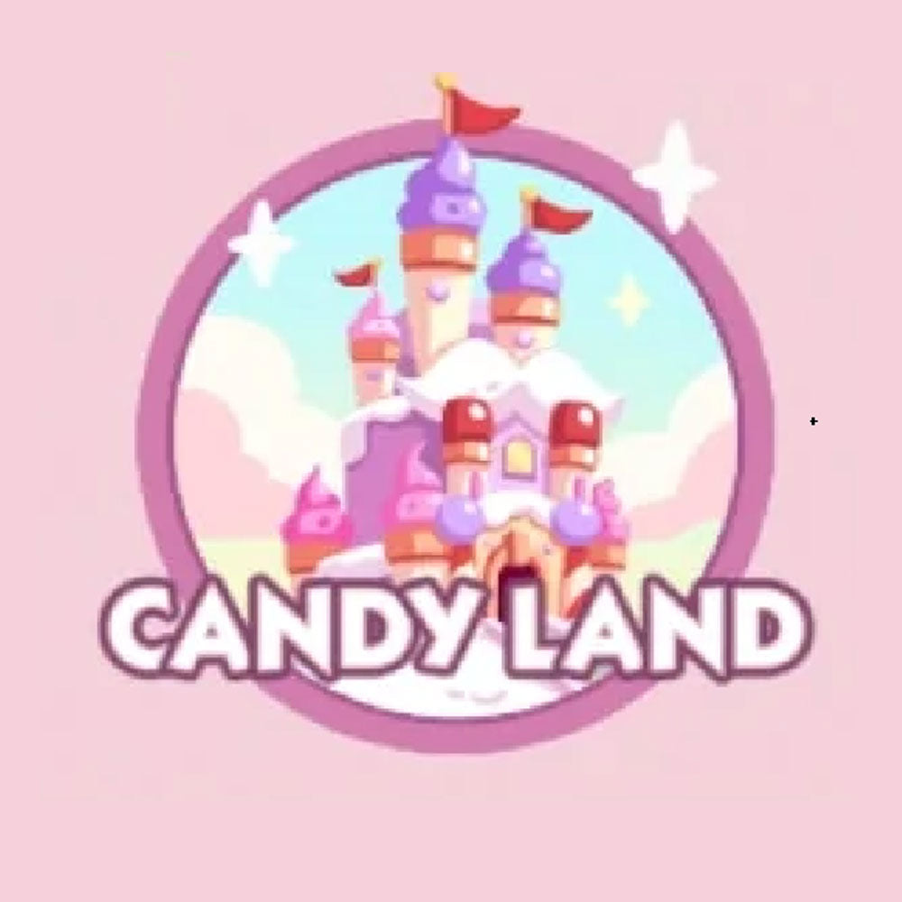 Set 18 CANDY LAND Monopoly Go Sticker