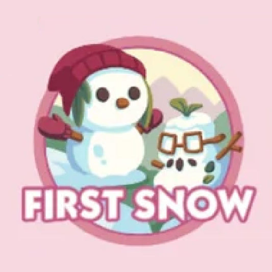 Set 18FIRST SNOW Monopoly Go Sticker