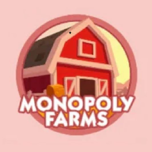 Set 1 MONOPOLY FARMS Monopoly Go Sticker