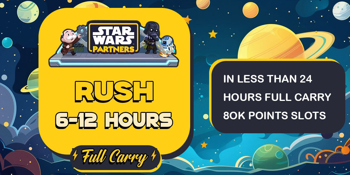 Monopoly Go Partners Event⚡️MAX 24-Hours⚡️ Full Carry 80k POINTS [ 1 SLOT ]