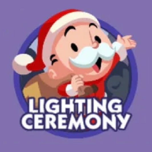 Set 21 LIGHTING CEREMONY Monopoly Go Sticker