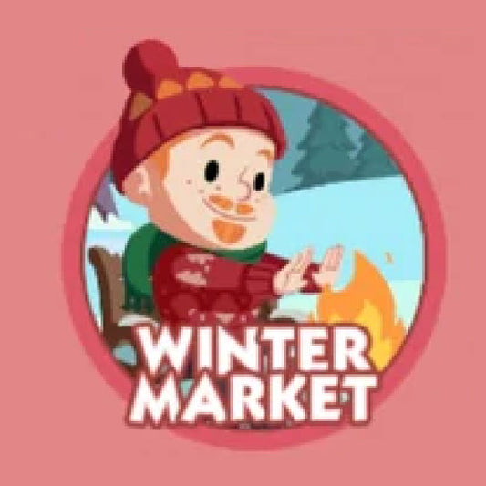 Set 22 WINTER MARKET Monopoly Go Sticker