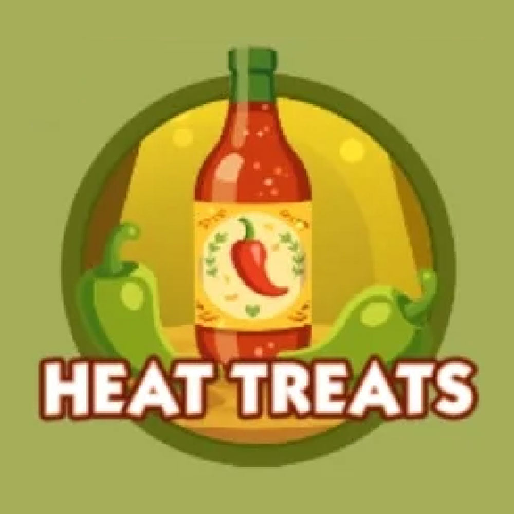 Set 8 HEAT TREATS Monopoly Go Sticker