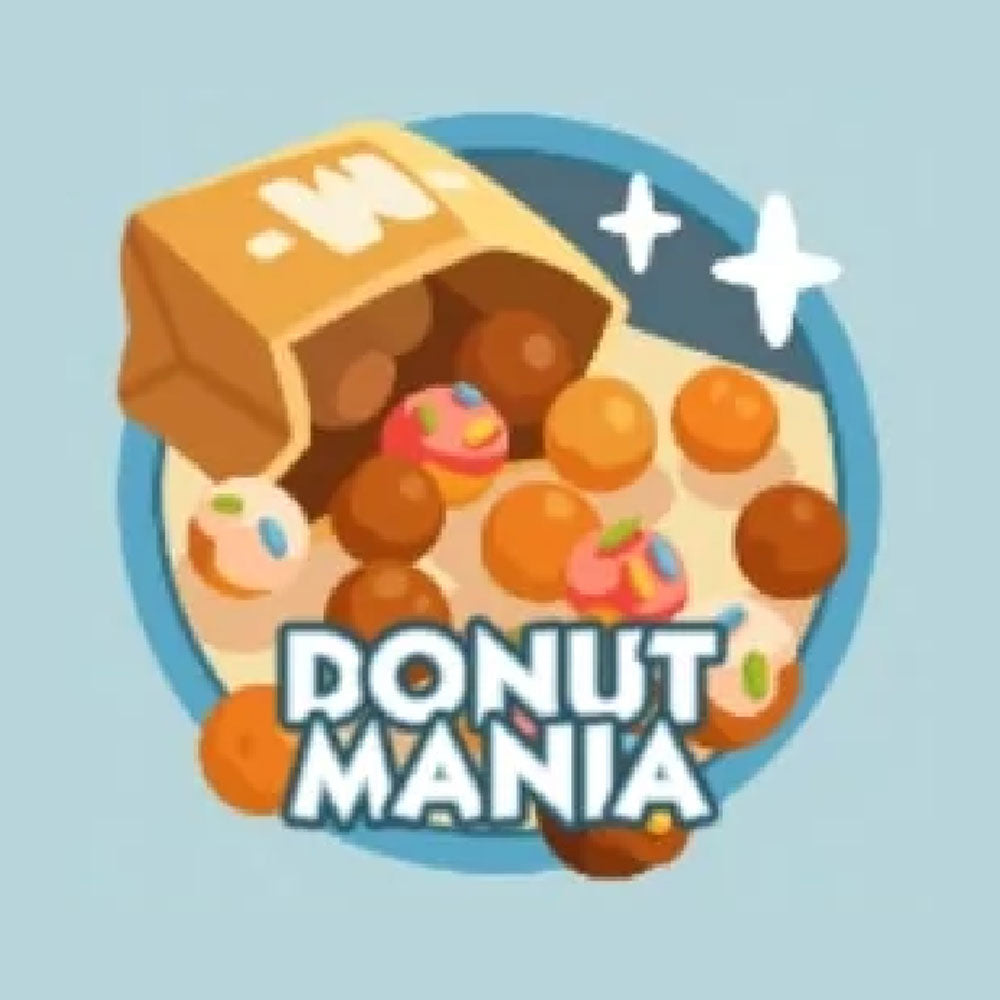 Set 9 DONUT MANIA Monopoly Go Sticker