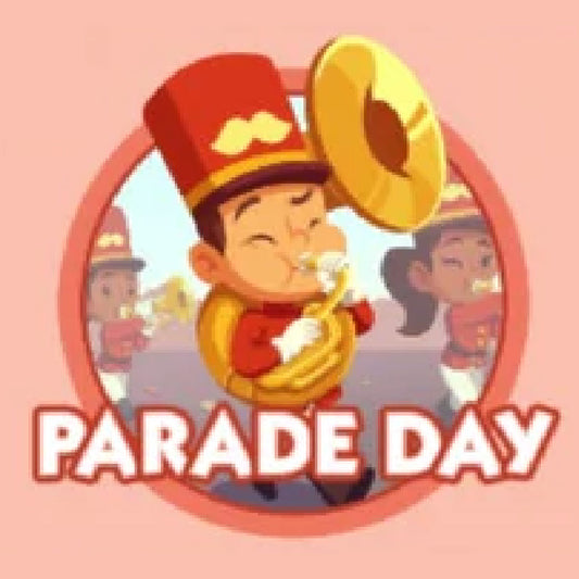 Set 9 PARADE DAY Monopoly Go Sticker