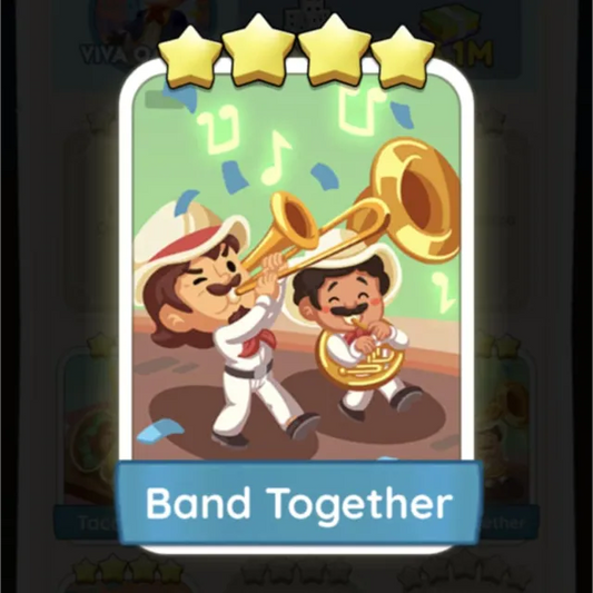Set14 Band Together,Monopoly Go Sticker,Set14:6