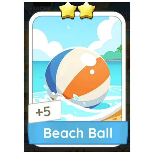 Set3 Beach Ball,Monopoly Go Sticker,Set3:8