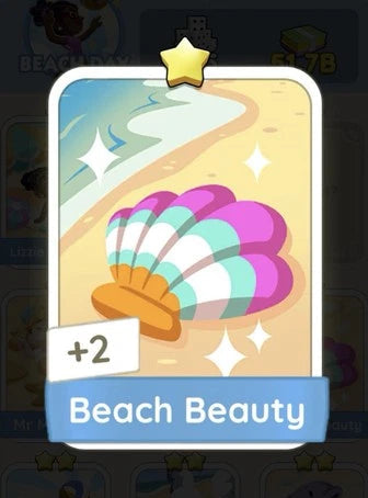 Set4 Beach Beauty,Monopoly Go Sticker,Set4:6