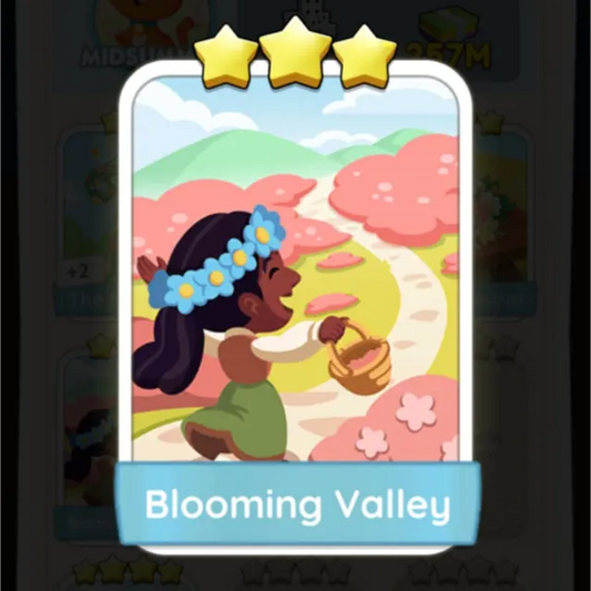 Set13 Blooming Valley,Monopoly Go Sticker,Set13:4