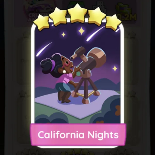 Set16 California Nights,Monopoly Go Sticker,Set16:8