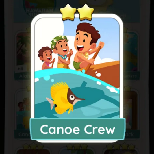 Set10 Canoe Crew, Monopoly Go Sticker,Set10:4