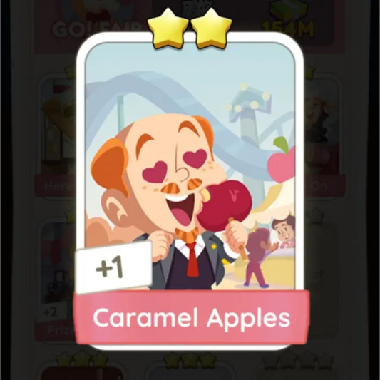 Set9 Caramel Apples,Monopoly Go Sticker,Set9:2
