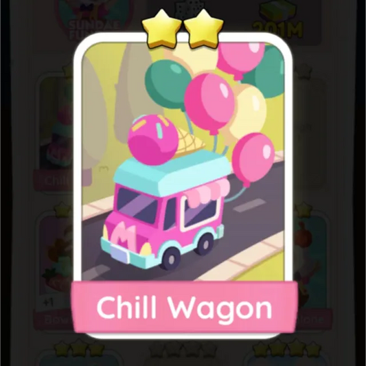 Set11 Chill Wagon,Monopoly Go Sticker,Set11:1