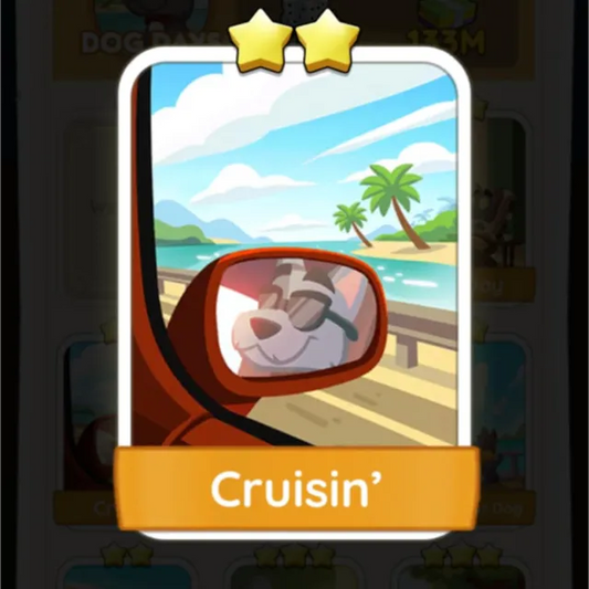 Set7 Cruisin’,Monopoly Go Sticker,Set7:4