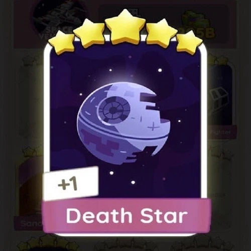 Set20 Death Star,Monopoly Go Sticker,Set20:5