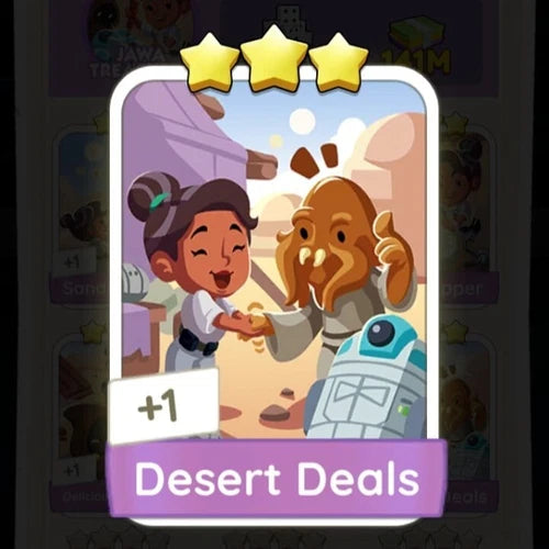 Set14 Desert Deals,Monopoly Go Sticker,Set14:6