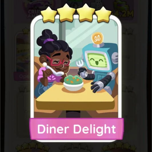 Set16 Diner Delight,Monopoly Go Sticker,Set16:5