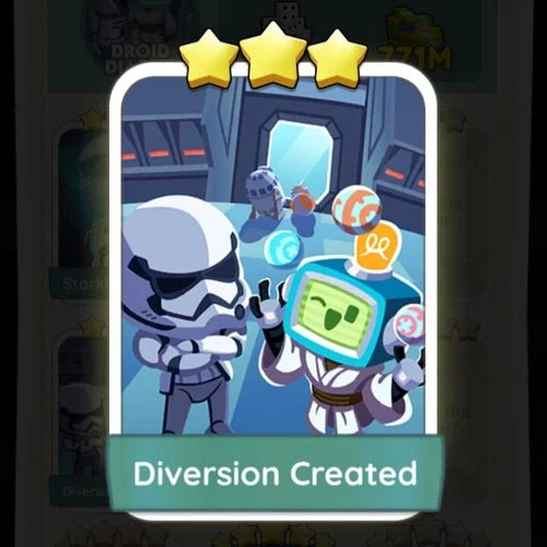 Set16 Diversion Created,Monopoly Go Sticker,Set16:4