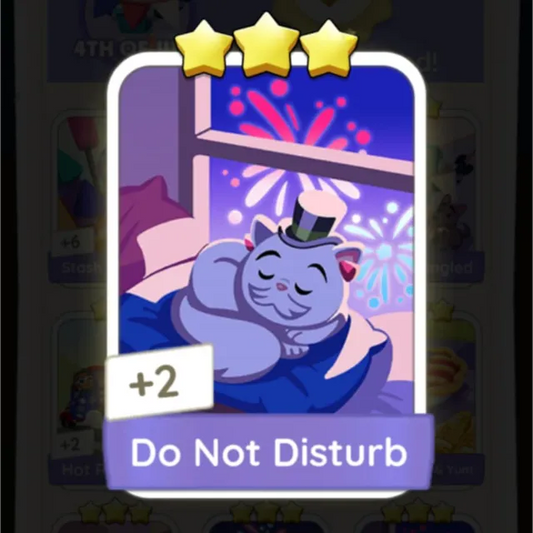 Set8 Do Not Disturb,Monopoly Go Sticker,Set8:9