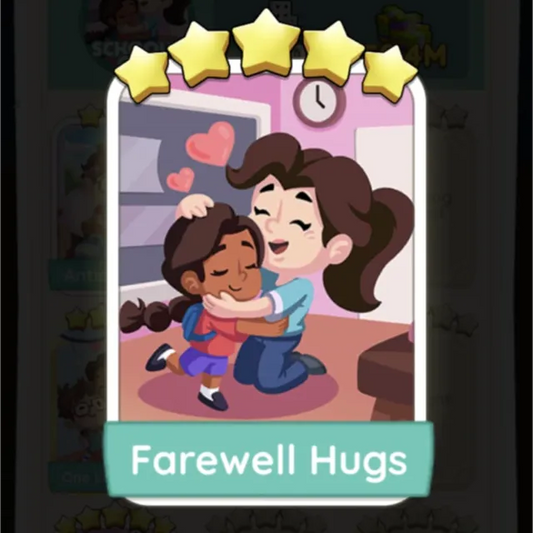 Set17 Farewell Hugs,Monopoly Go Sticker,Set17:7