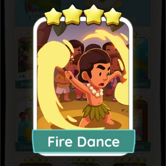 Set10 Fire Dance,Monopoly Go Sticker,Set10:9