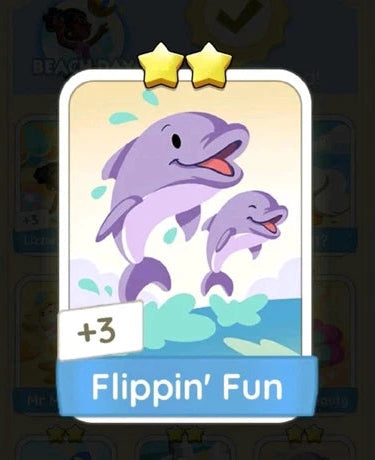 Set4 Flippin' Fun,Monopoly Go Sticker,Set4:9