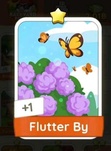 Set2Flutter By,Monopoly Go Sticker,Set2:5