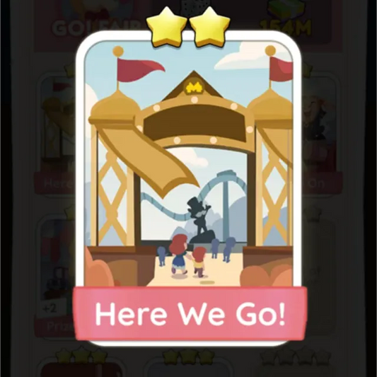 Set9 Here We Go!,Monopoly Go Sticker,Set9:1