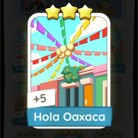 Set14 Hola Oaxaca,Monopoly Go Sticker,Set14:1