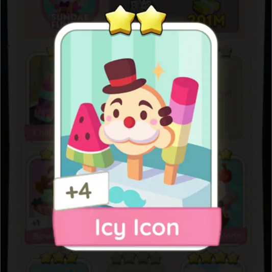 Set11 Icy Icon,Monopoly Go Sticker,Set11:2