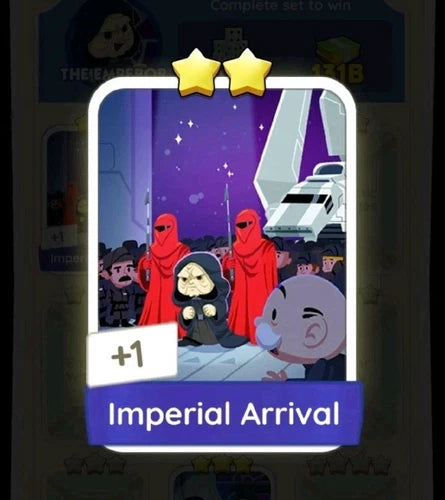 Set12 AImperial Arrival,Monopoly Go Sticker,Set12:1