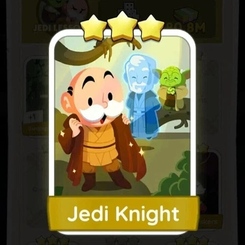 Set9 Jedi Knight,Monopoly Go Sticker,Set9:9