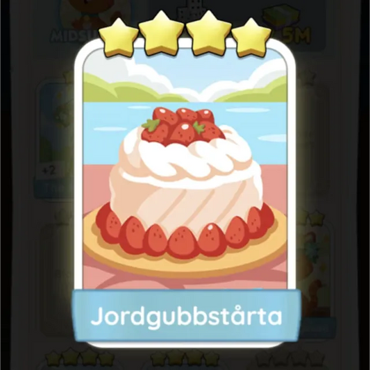 Set13 Jordgubbstárta,Monopoly Go Sticker,Set13:8
