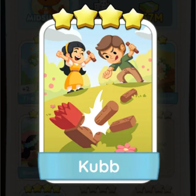 Set13 Kubb,Monopoly Go Sticker,Set13:7